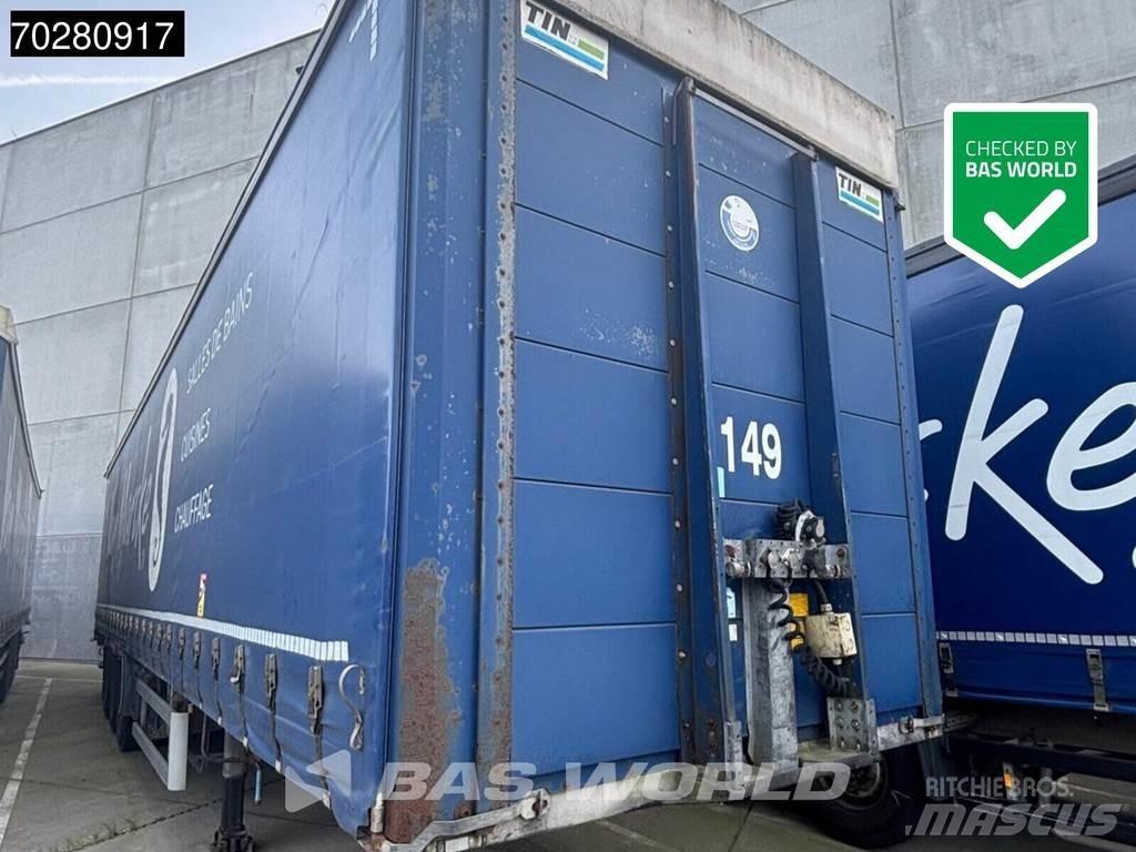  System 3 axles Plachtové návesy