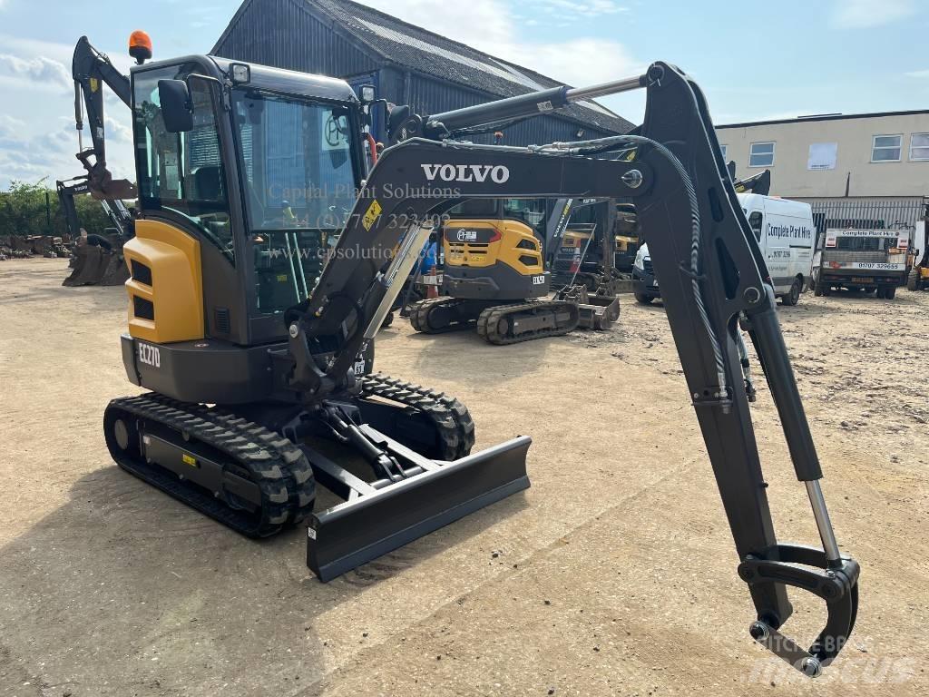 Volvo EC 27 D Mini rýpadlá < 7t