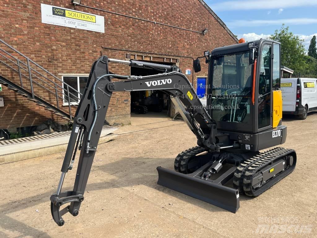 Volvo EC 27 D Mini rýpadlá < 7t