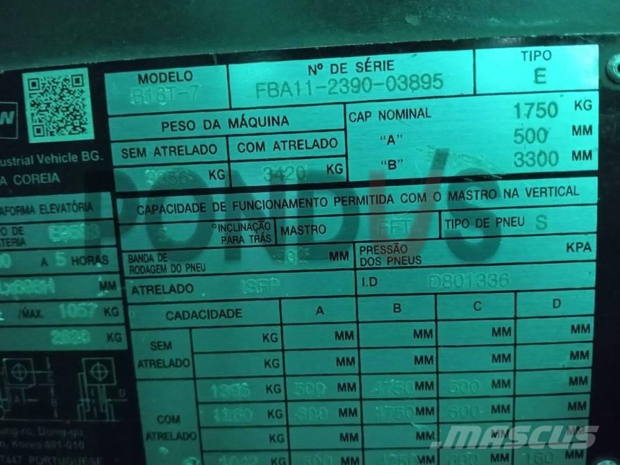 Doosan B 18 T-7 Akumulátorové vozíky