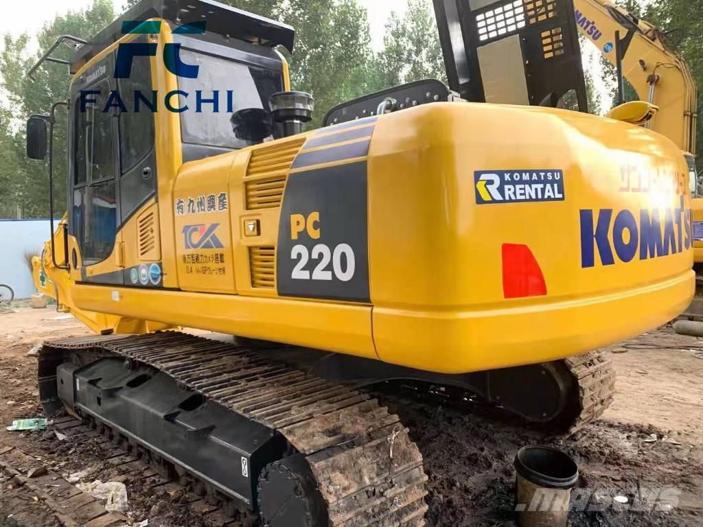 Komatsu PC 220 Pásové rýpadlá