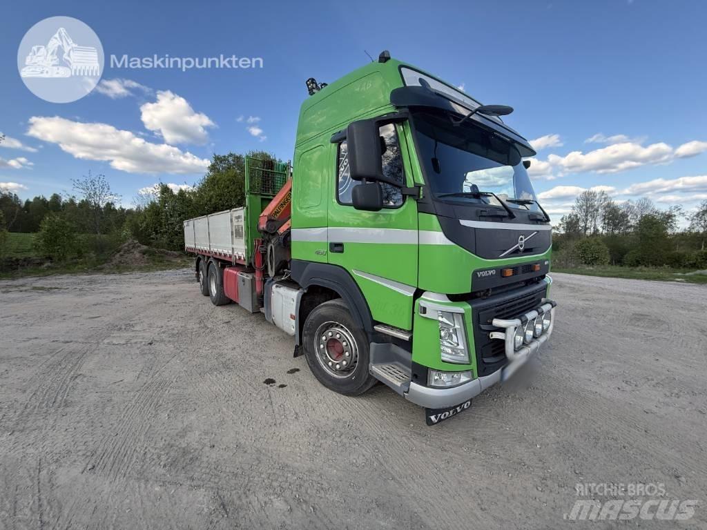 Volvo FM 460 Autožeriavy, hydraulické ruky
