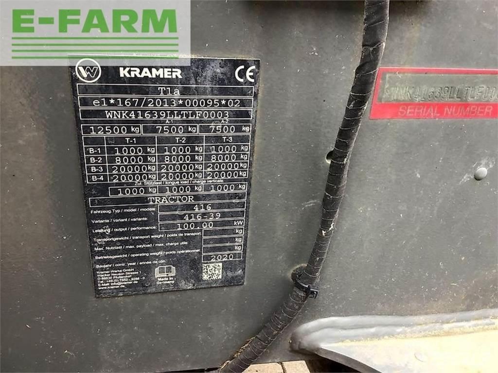 Kramer kt 429 Teleskopické nakladače pre poľnohospodárstvo