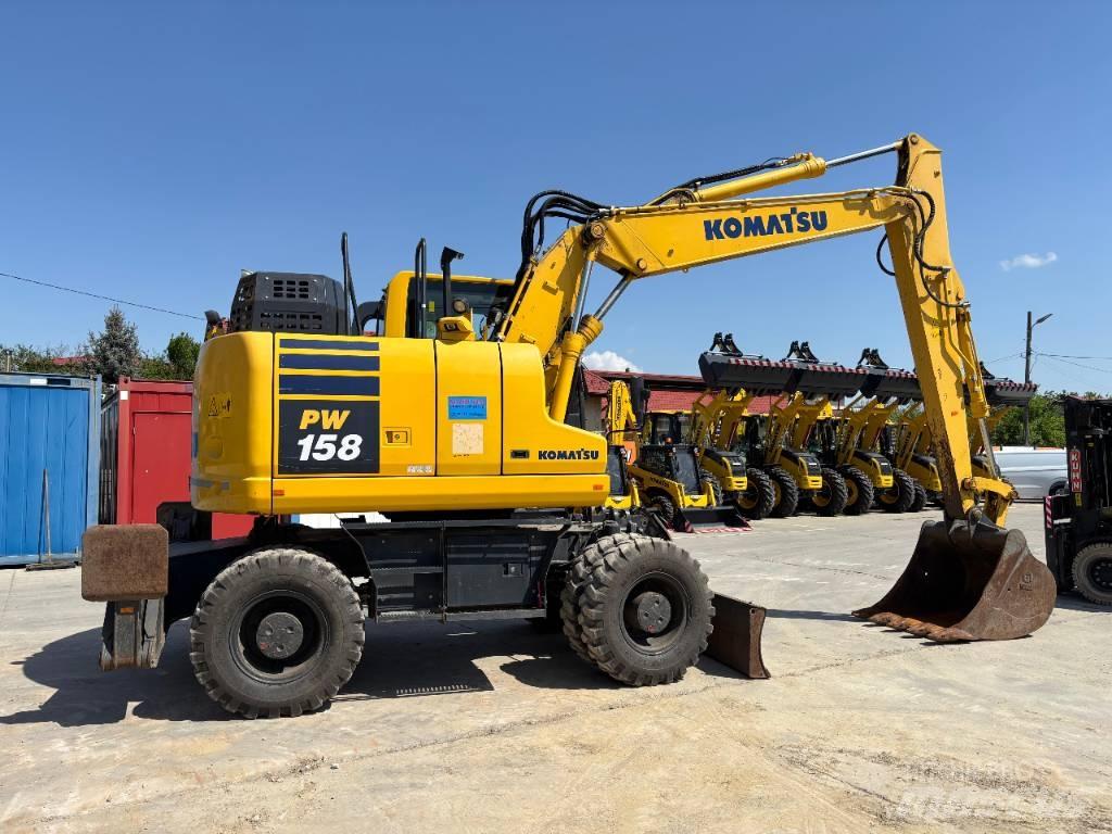 Komatsu PW 158-11 Kolesové rýpadlá
