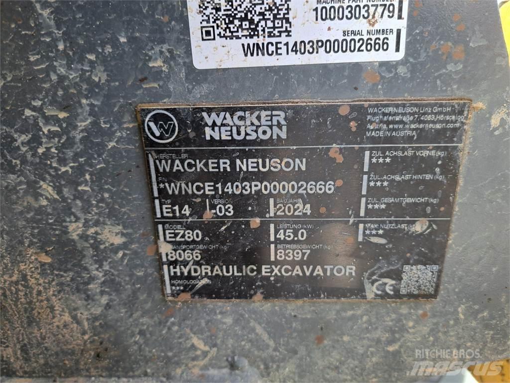 Wacker Neuson EZ80 Pásové rýpadlá