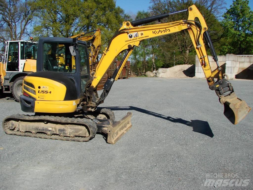 Kubota U 55-4 Mini rýpadlá < 7t