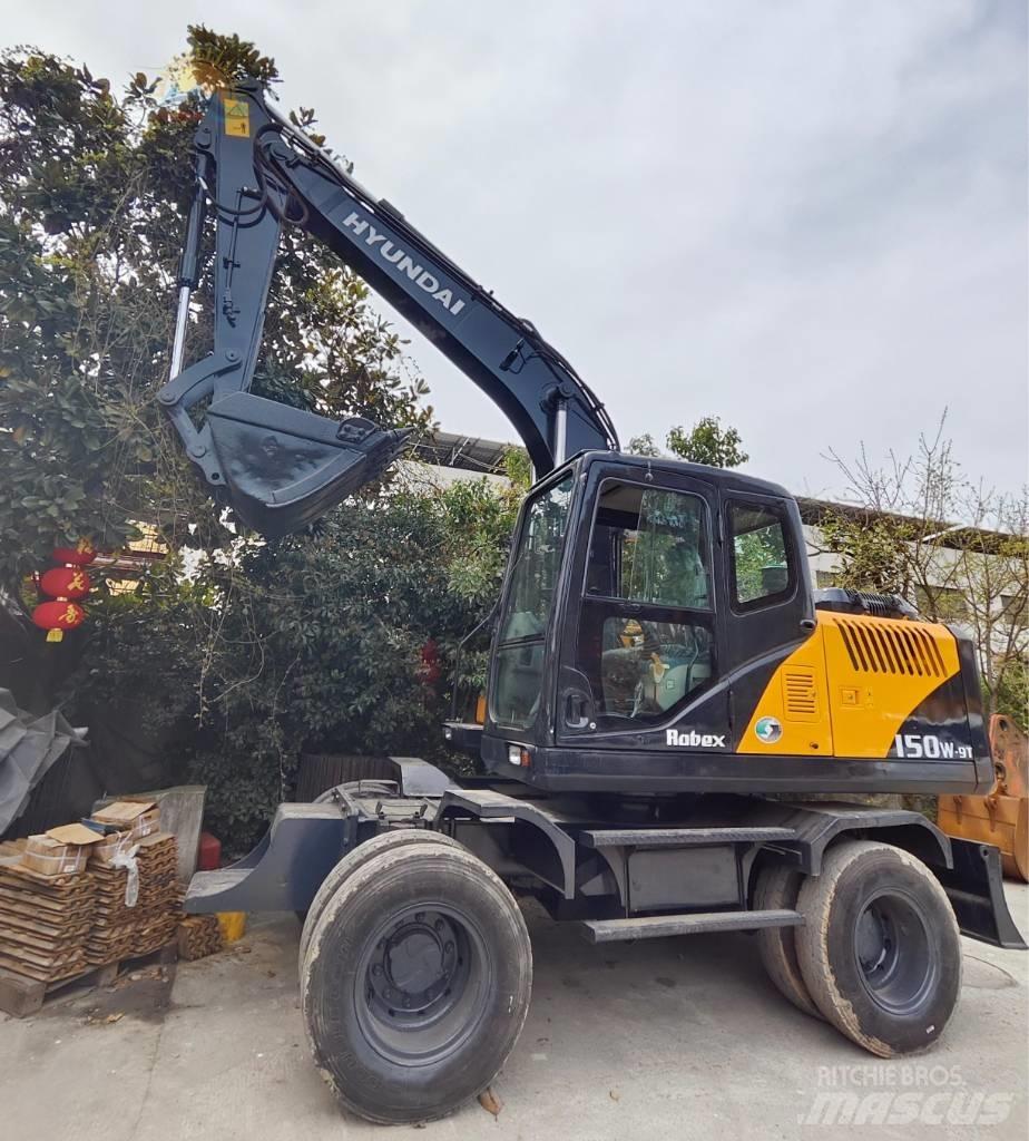 Hyundai 150w Kolesové rýpadlá