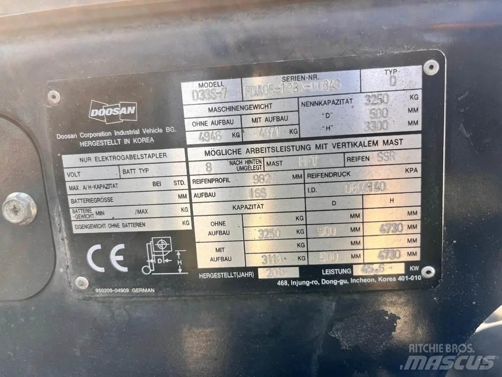 Doosan D33S- 7 Dieselové vozíky