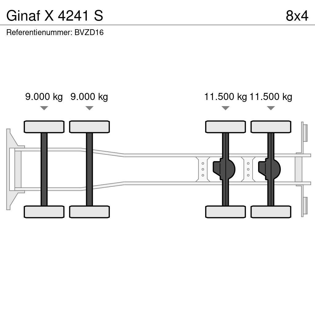 Ginaf X 4241 S Univerzálne terénne žeriavy