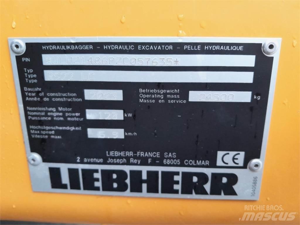 Liebherr R922 Pásové rýpadlá