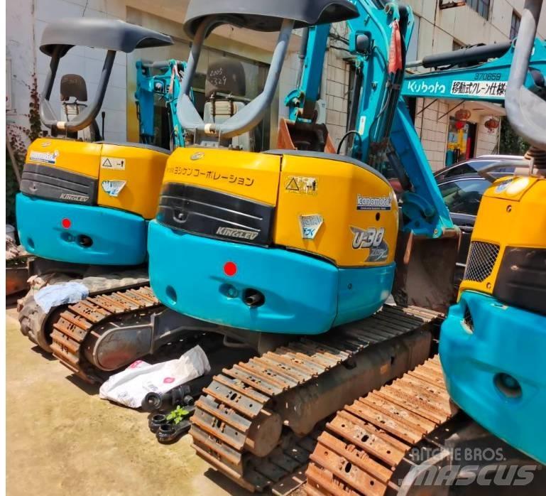 Kubota U 30 Mini rýpadlá < 7t