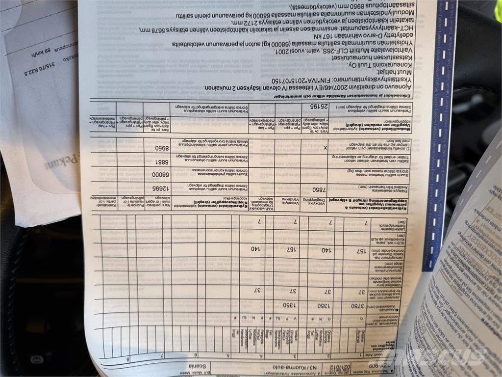 Scania R 580 8X2 Lanový nosič kontajnerov