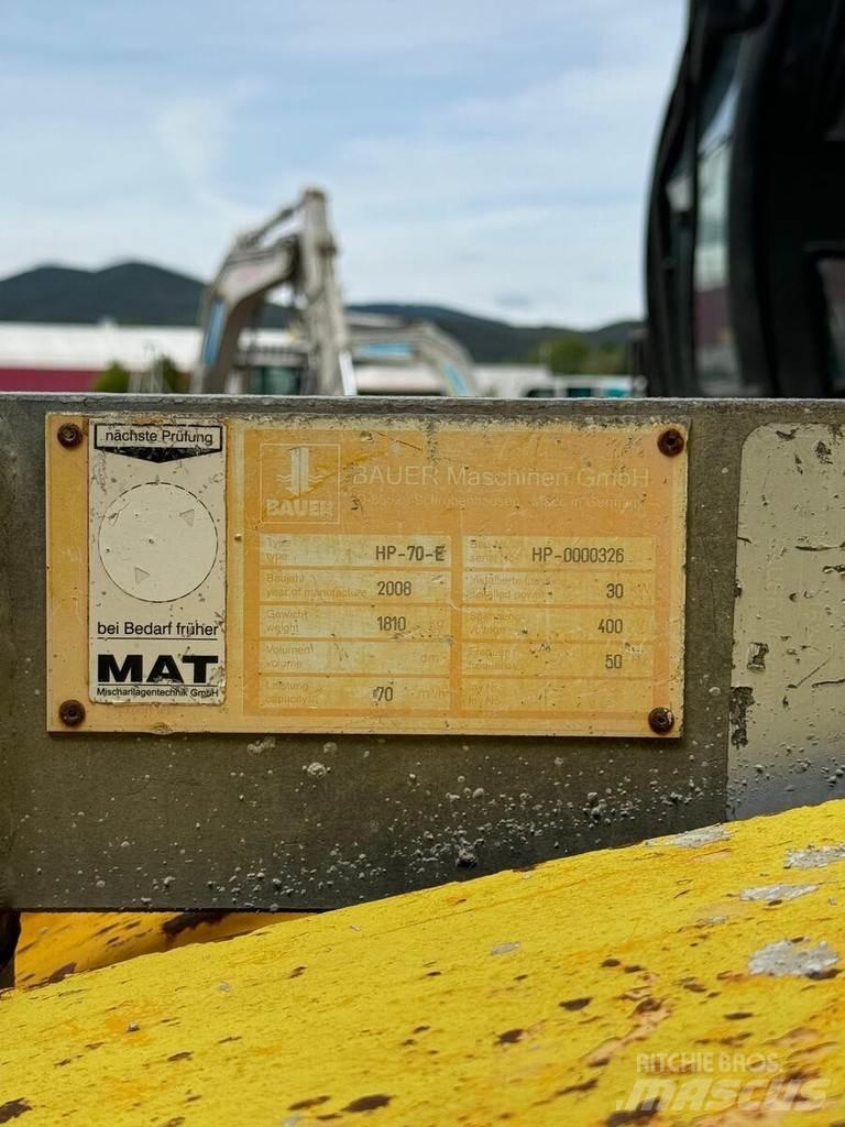 Bauer MAT HP 70 Nákladné autá s čerpadlami betónu