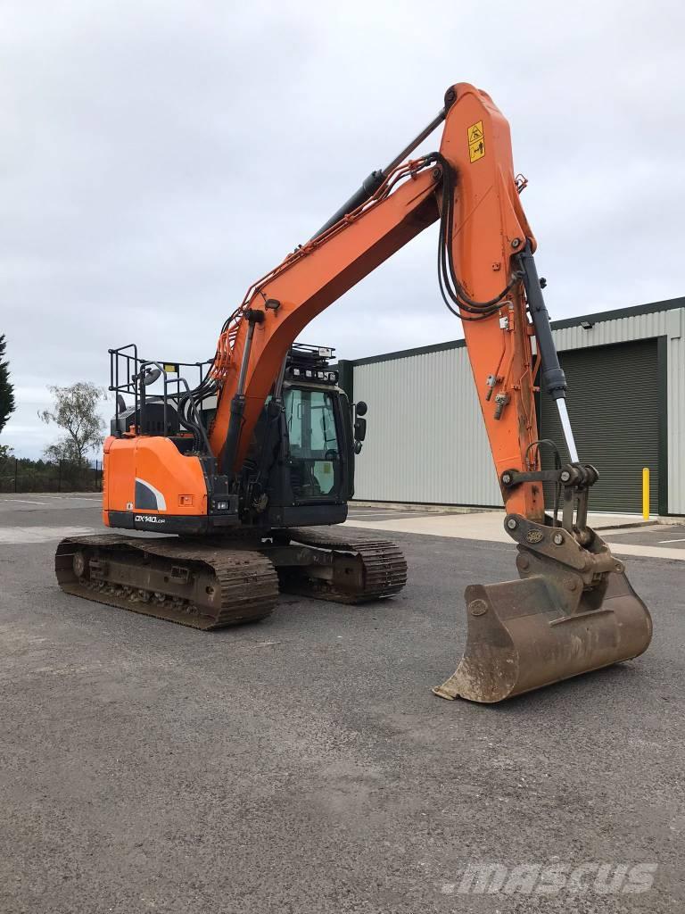 Doosan DX140LCR-5 Pásové rýpadlá