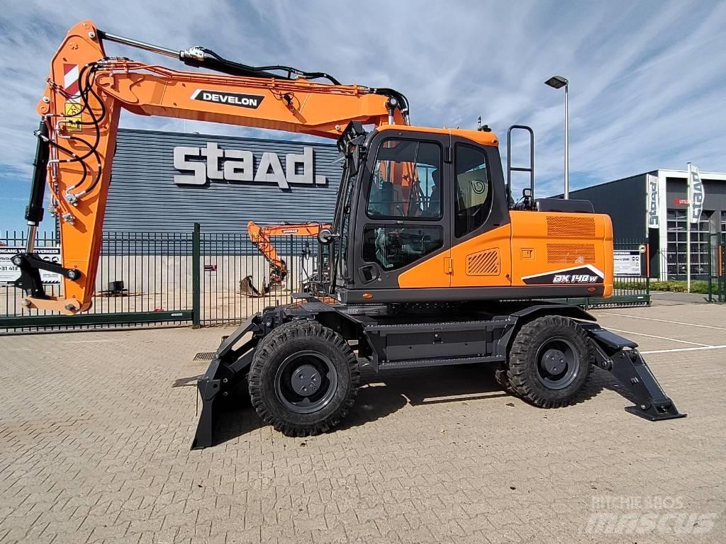 Develon DX140W-7 Kolesové rýpadlá