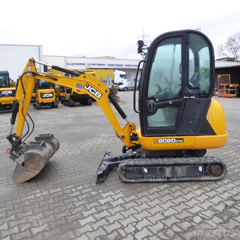 JCB 8020 CTS Mini rýpadlá < 7t