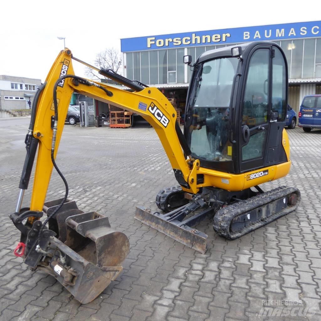 JCB 8020 CTS Mini rýpadlá < 7t