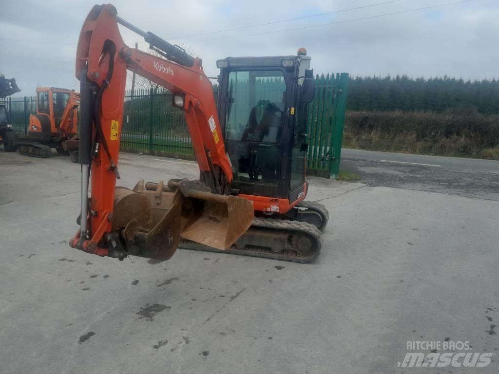 Kubota U 27-4 Mini rýpadlá < 7t