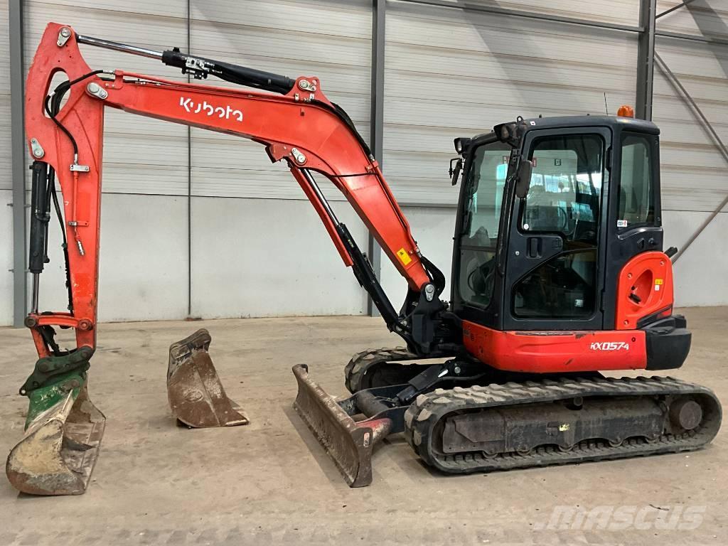 Kubota KX 057-4 Mini rýpadlá < 7t