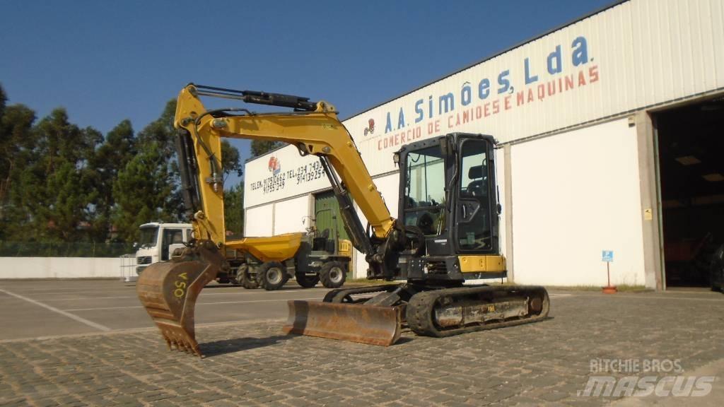 Yanmar Vio 50-6A Mini rýpadlá < 7t