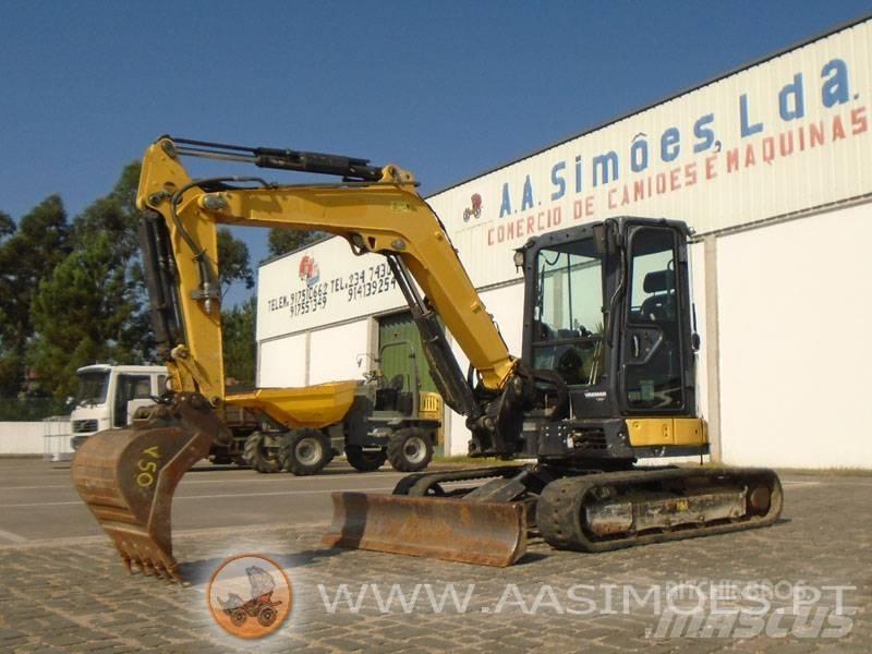 Yanmar Vio 50-6A Mini rýpadlá < 7t