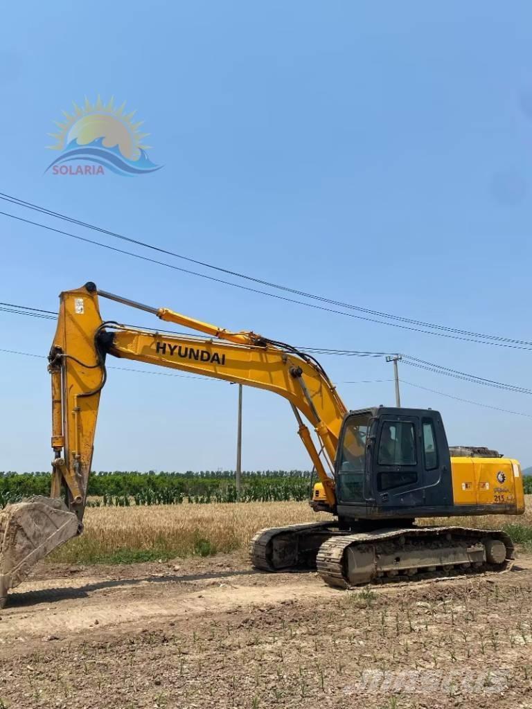 Hyundai Robex 215-7 Pásové rýpadlá