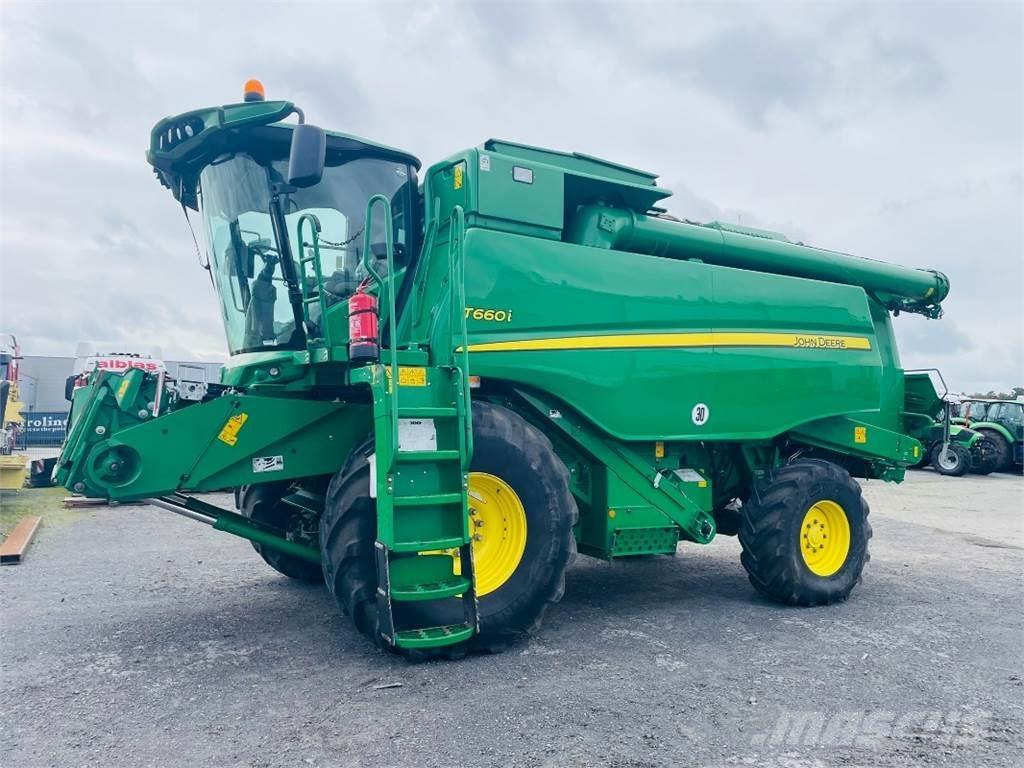 John Deere T660 i Kombinované zberacie stroje