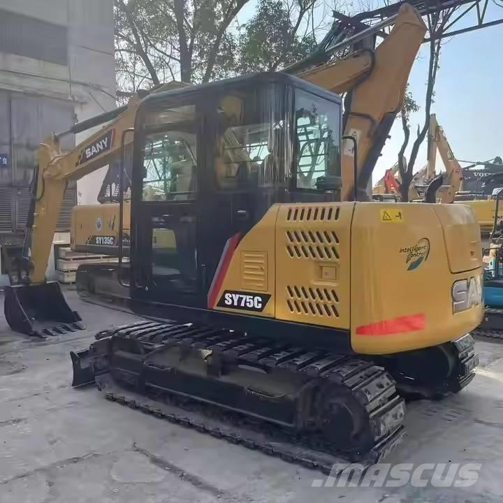 Sany SY 75 C Pásové rýpadlá
