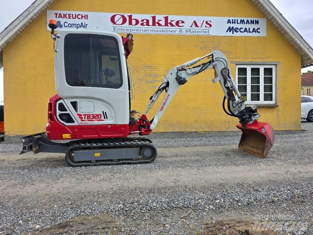 Takeuchi TB 320 Mini rýpadlá < 7t