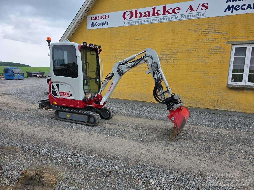Takeuchi TB 320 Mini rýpadlá < 7t