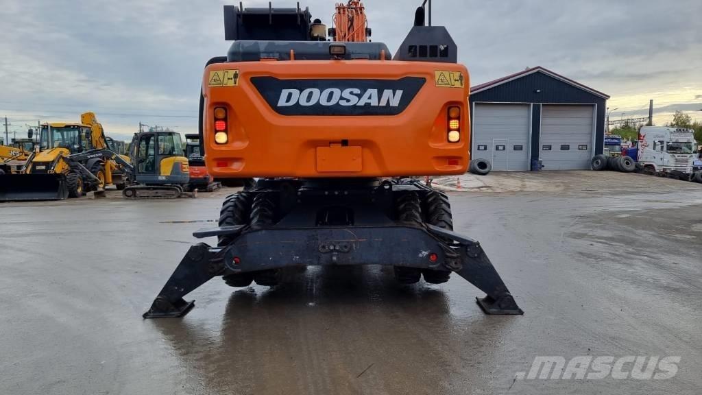 Doosan DX 210 W - 5 Kolesové rýpadlá