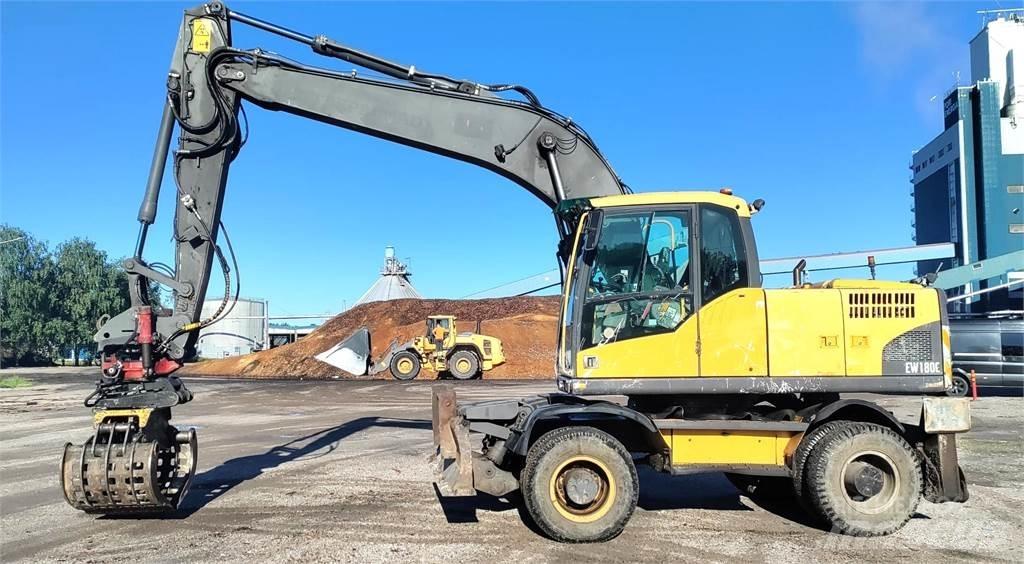 Volvo EW180C Kolesové rýpadlá