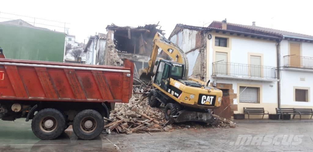 CAT M318d Kolesové rýpadlá