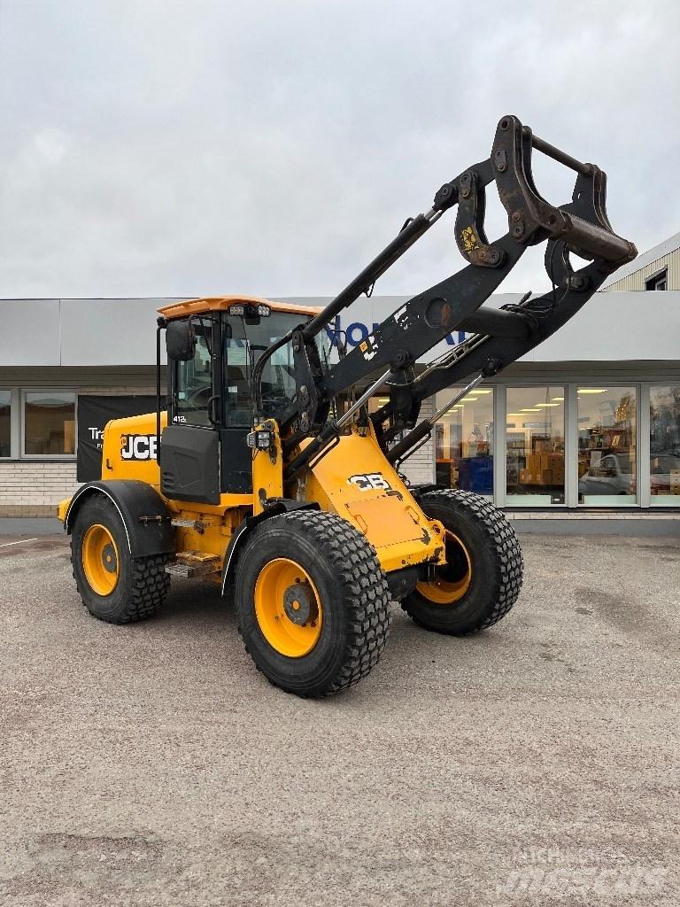 JCB 412 S, 50km/h Kolesové nakladače