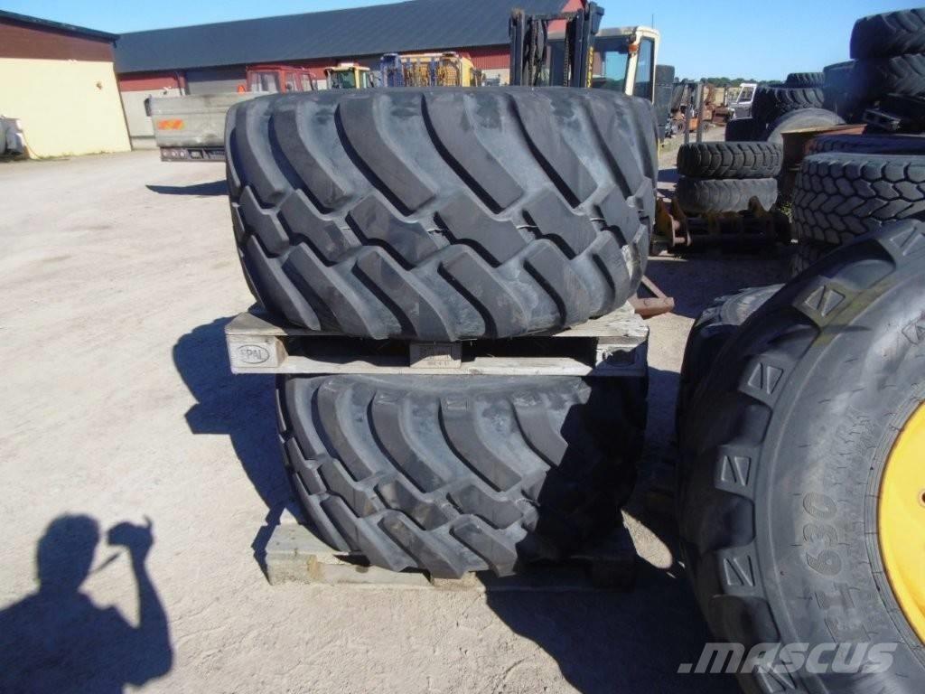  Däck Twin 600/55R Kolesové nakladače