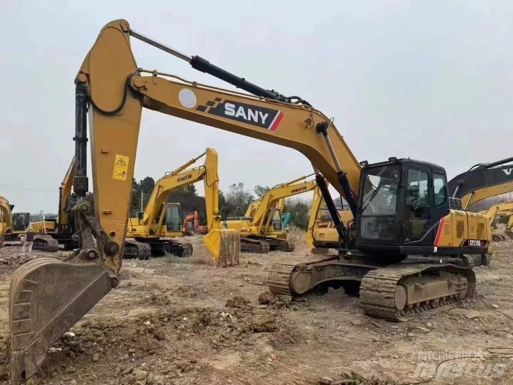 Sany SY 215 Pásové rýpadlá
