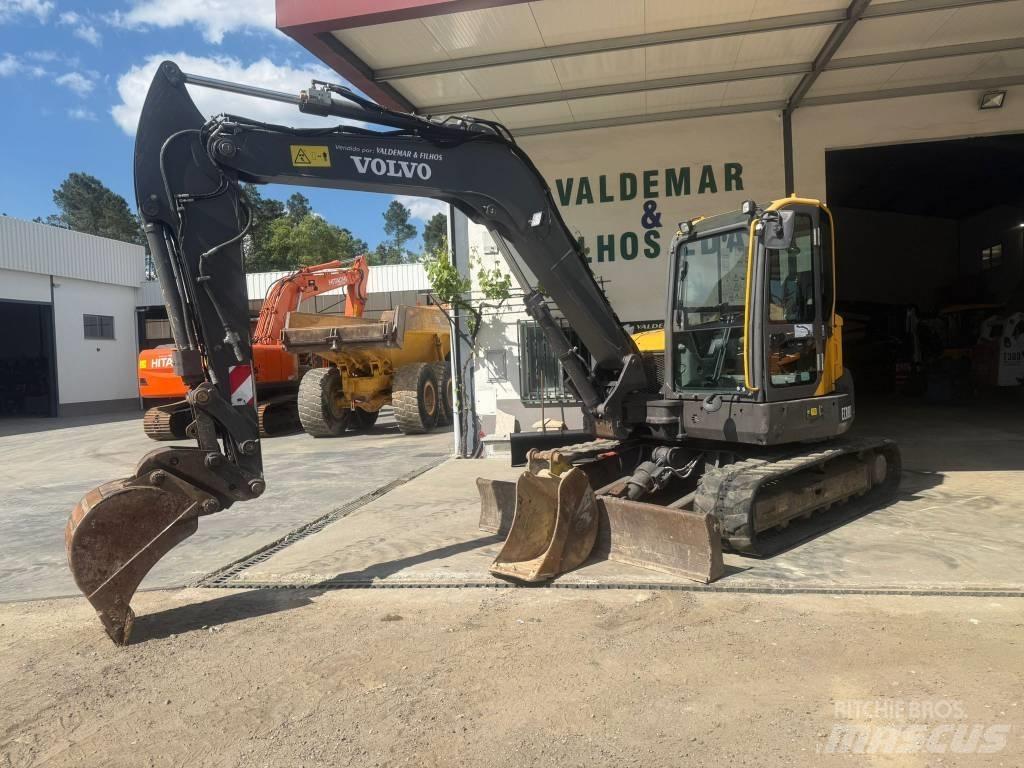 Volvo ECR 88 D, ECR88 Midi rýpadlá 7 t - 12 t