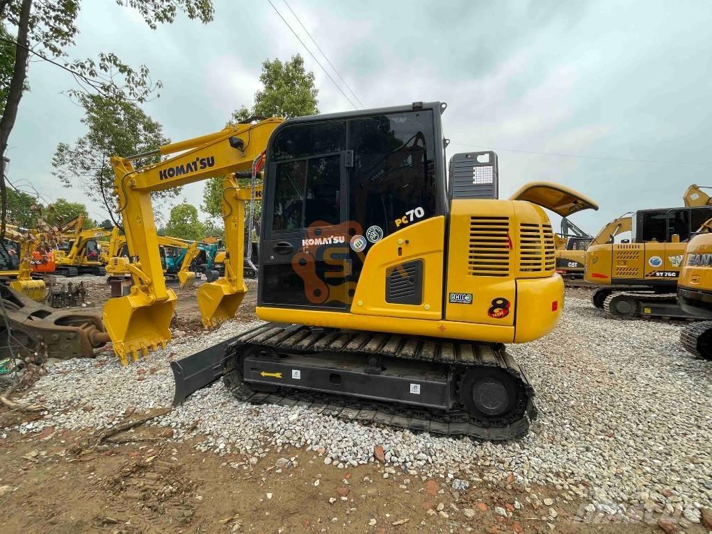 Komatsu PC 70 Midi rýpadlá 7 t - 12 t