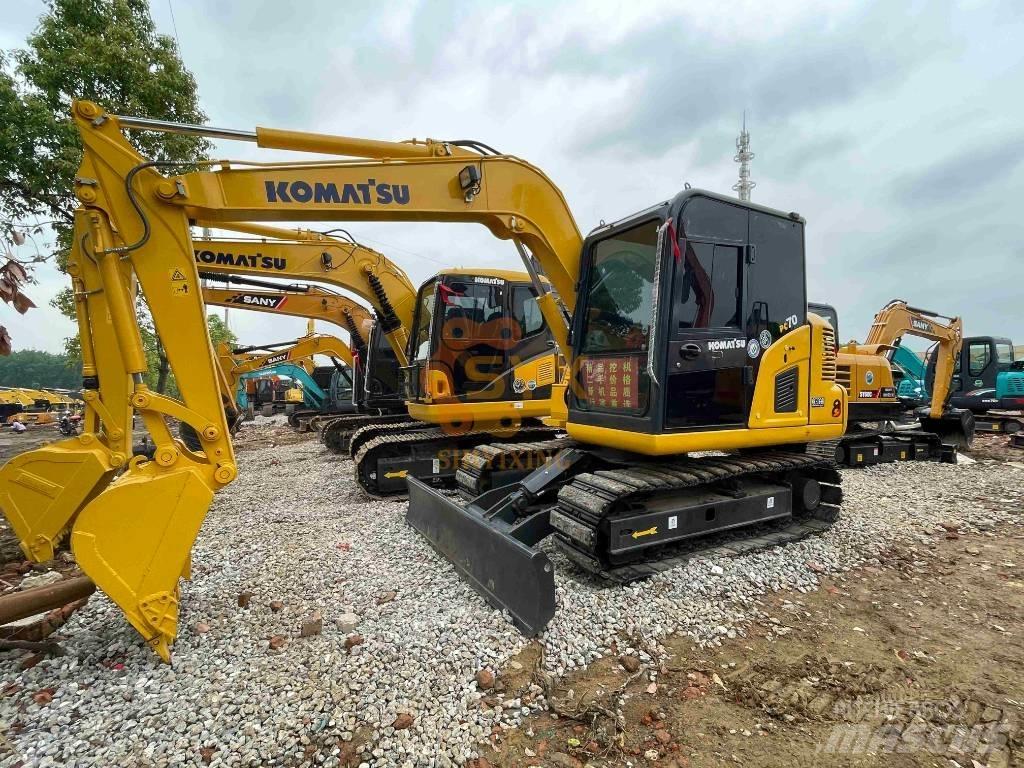 Komatsu PC 70 Midi rýpadlá 7 t - 12 t