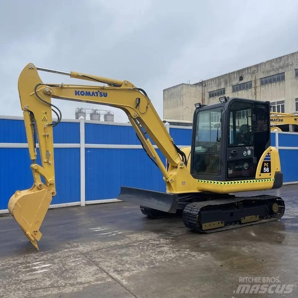 Komatsu PC56-7 Pásové rýpadlá