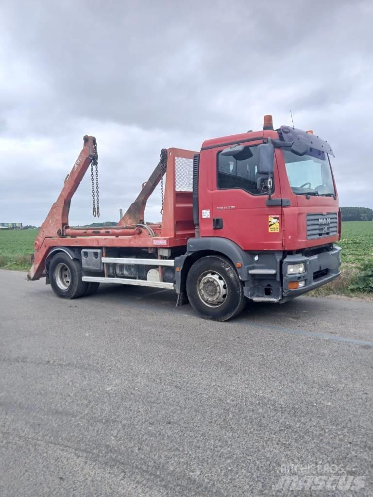 MAN TGM 18.280 Ramenové nosiče kontajnerov