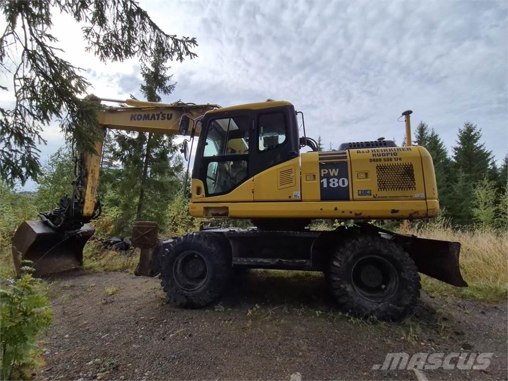 Komatsu PW180 ES-7 Kolesové rýpadlá