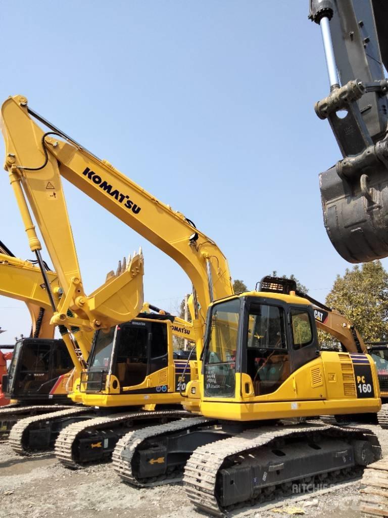 Komatsu PC 160 Midi rýpadlá 7 t - 12 t