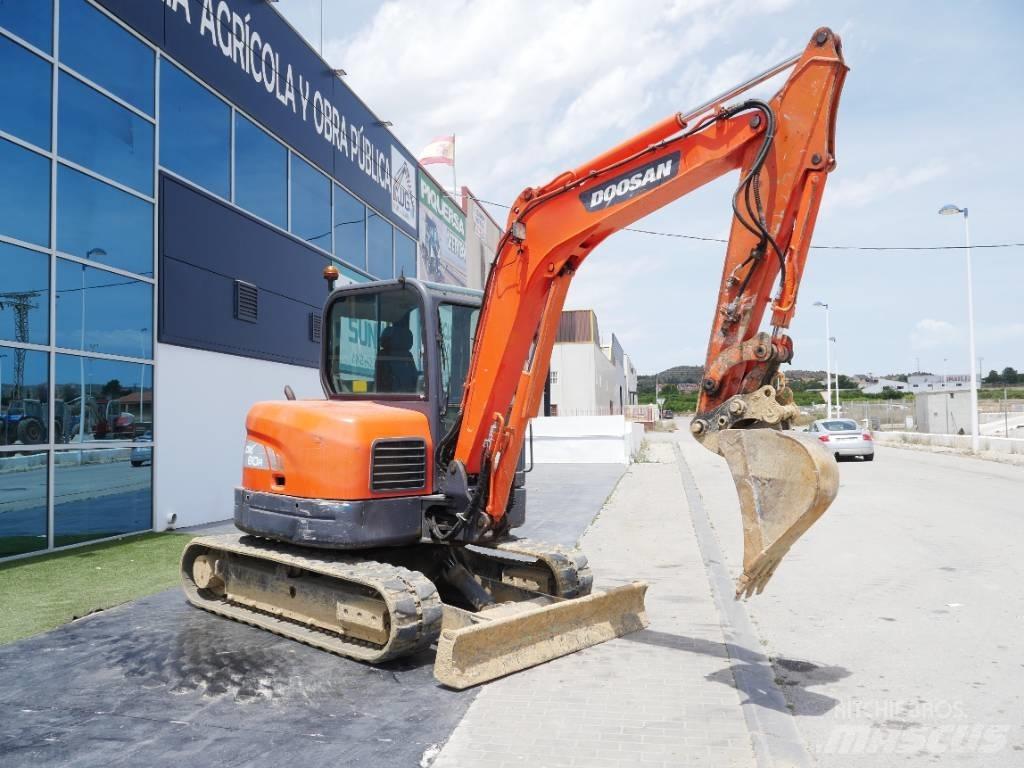 Doosan DX 60 R Mini rýpadlá < 7t