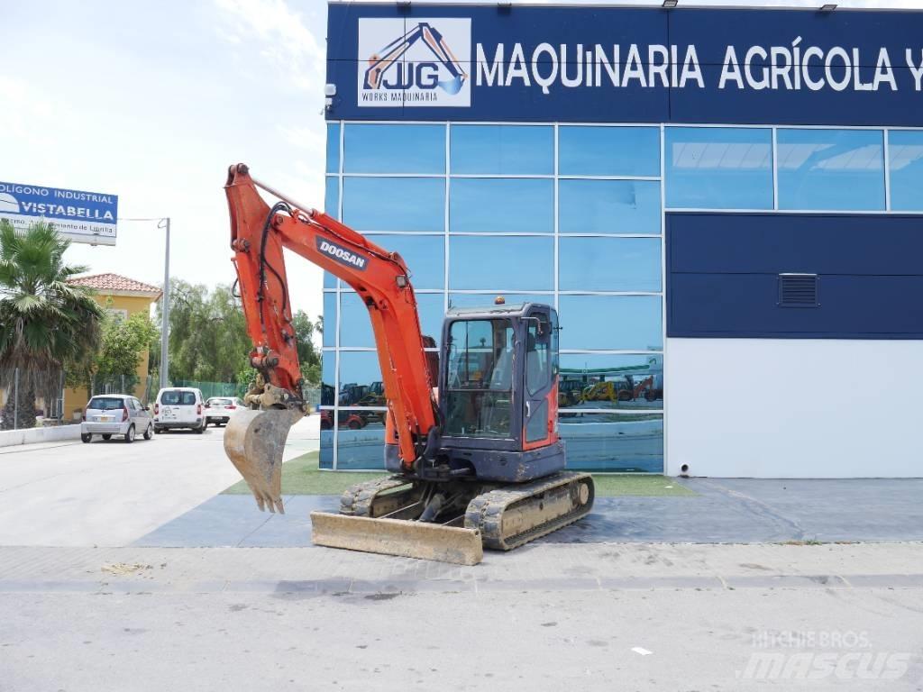 Doosan DX 60 R Mini rýpadlá < 7t