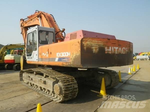 Hitachi EX300H Pásové rýpadlá