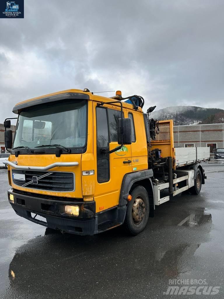 Volvo FL 250 Autožeriavy, hydraulické ruky