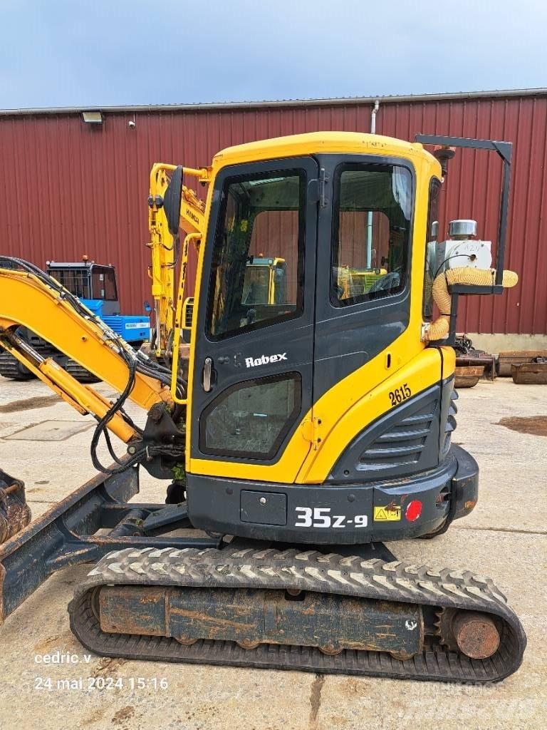 Hyundai R35Z-9 Mini rýpadlá < 7t