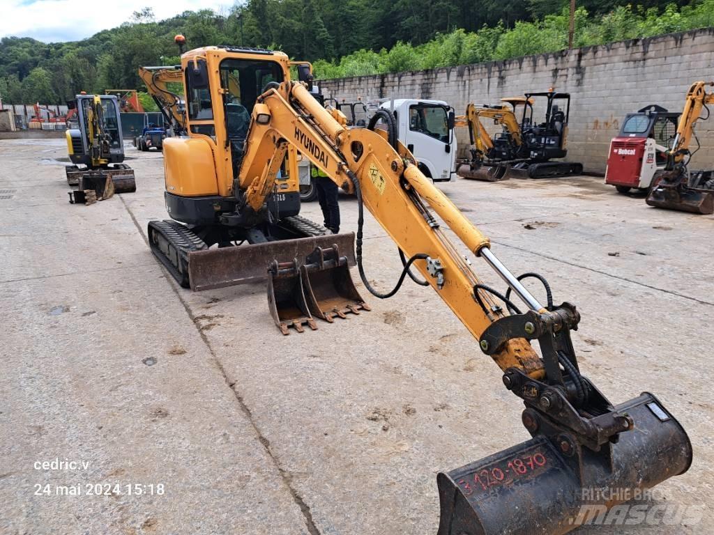 Hyundai R35Z-9 Mini rýpadlá < 7t