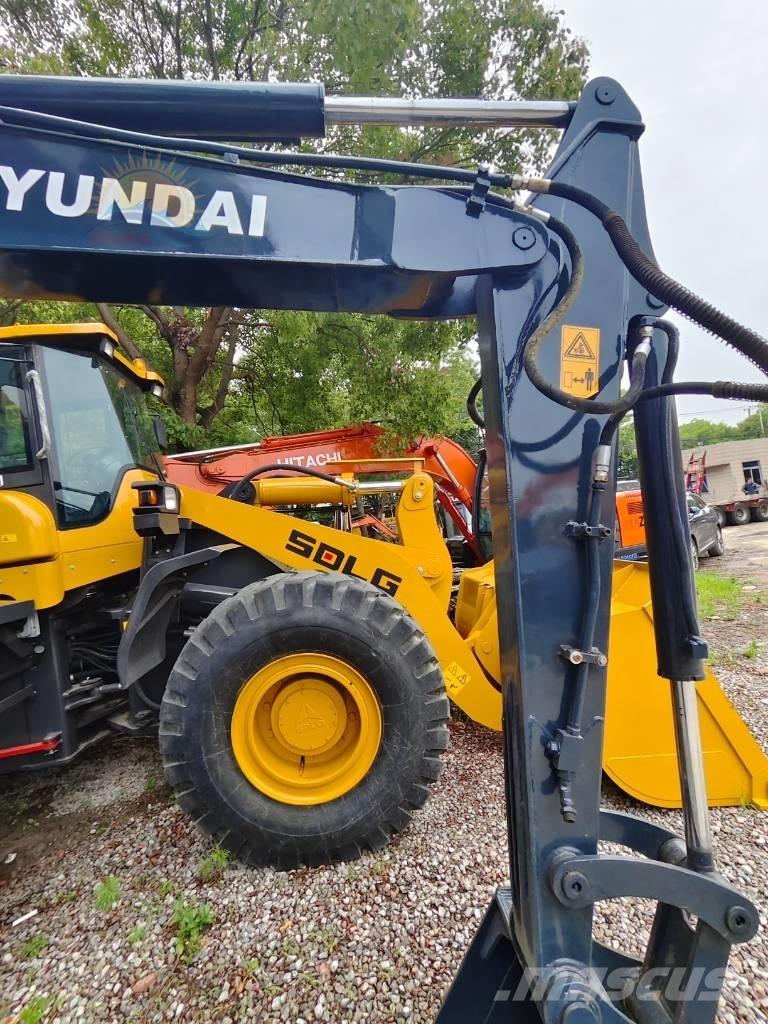 Hyundai R60W Kolesové rýpadlá